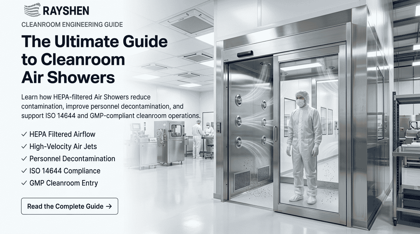 The Ultimate Guide to Cleanroom Air Showers: Maximizing Contamination Control and GMP Compliance